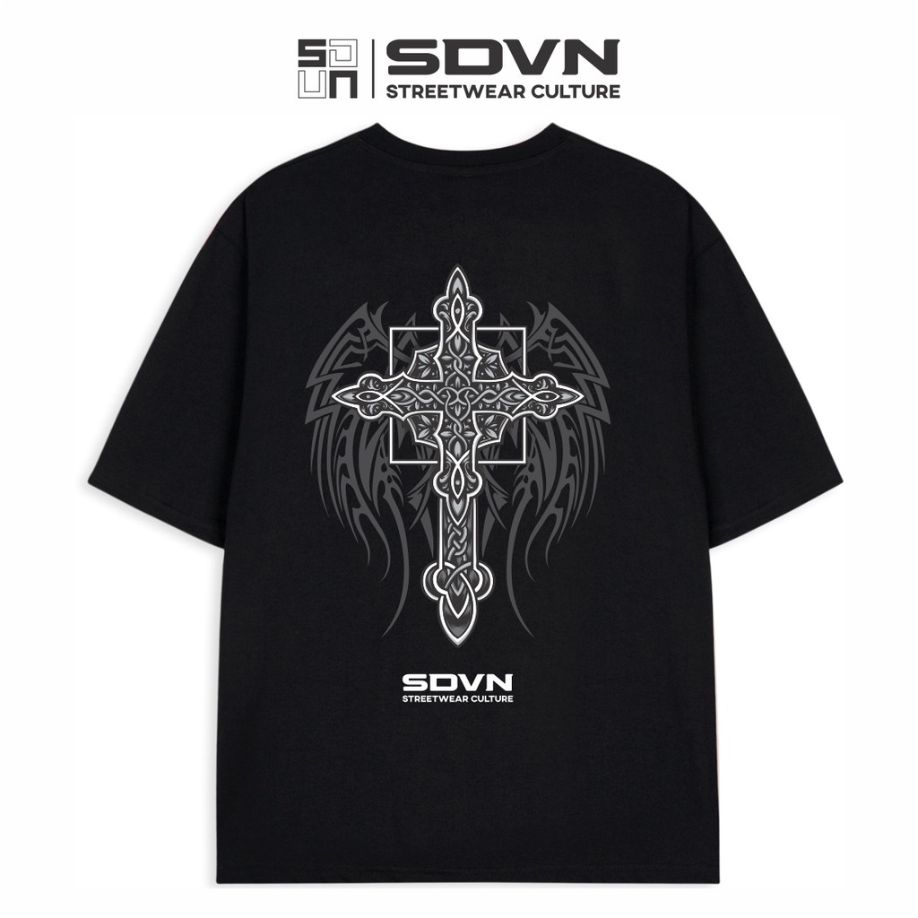 Áo Thun Unisex Nam Nữ SDVN CROSS