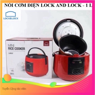 Nồi cơm điện Lock and Lock - 1 lít - nấu cơm cực ngon - màu đỏ vocamthuy537006