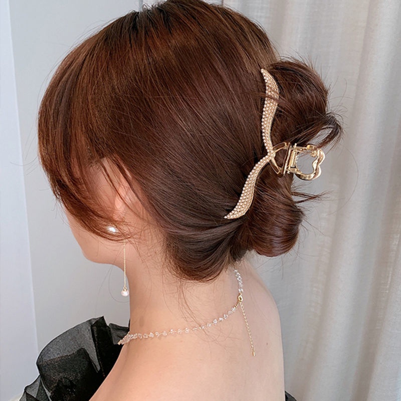 Kẹp Tóc Cỡ Lớn Kẹp Lưng Chất Lượng Cao Cho Nữ