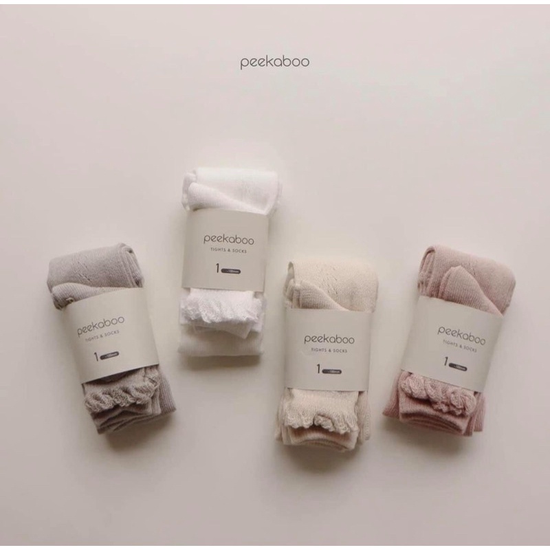 Quần tất kèm tất rời Peekaboo