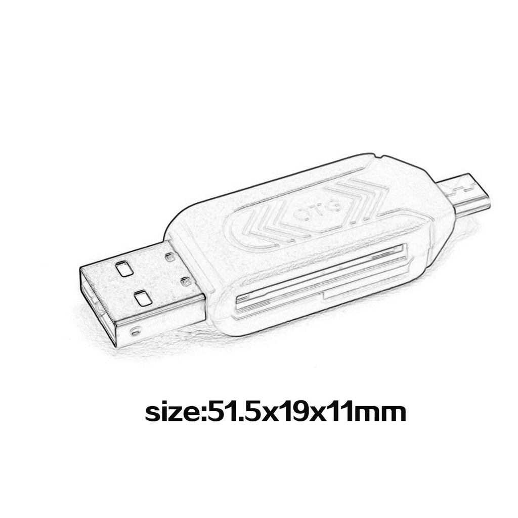 Đầu đọc thẻ nhớ micro USB dành cho android