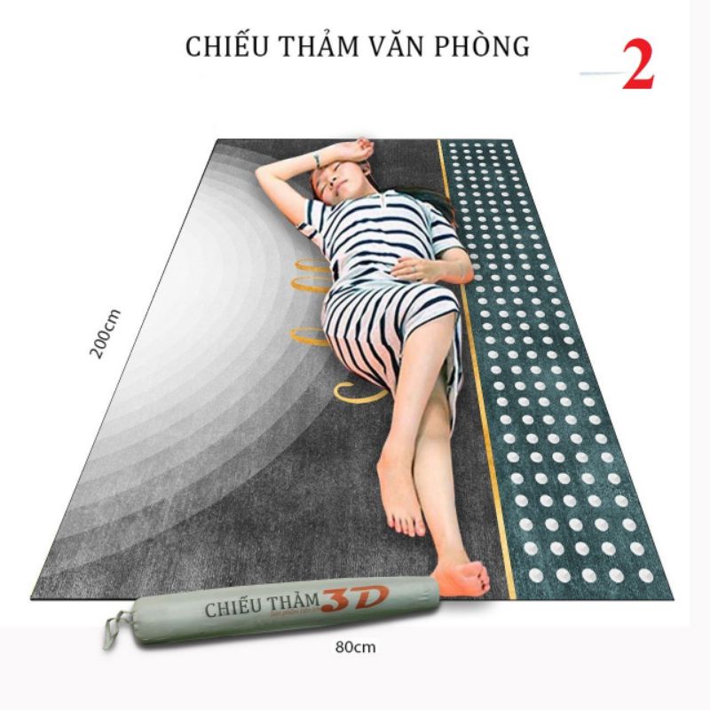 Chiếu thảm ngủ trưa văn phòng cá nhân - thảm du lịch