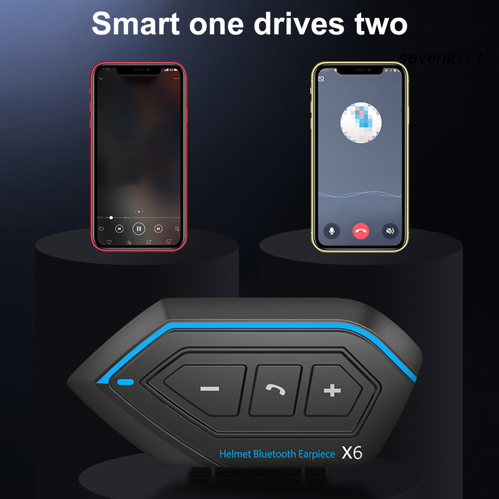 Tai Nghe Sev-X6 Bluetooth 5.0 Giảm Tiếng Ồn Kèm Phụ Kiện