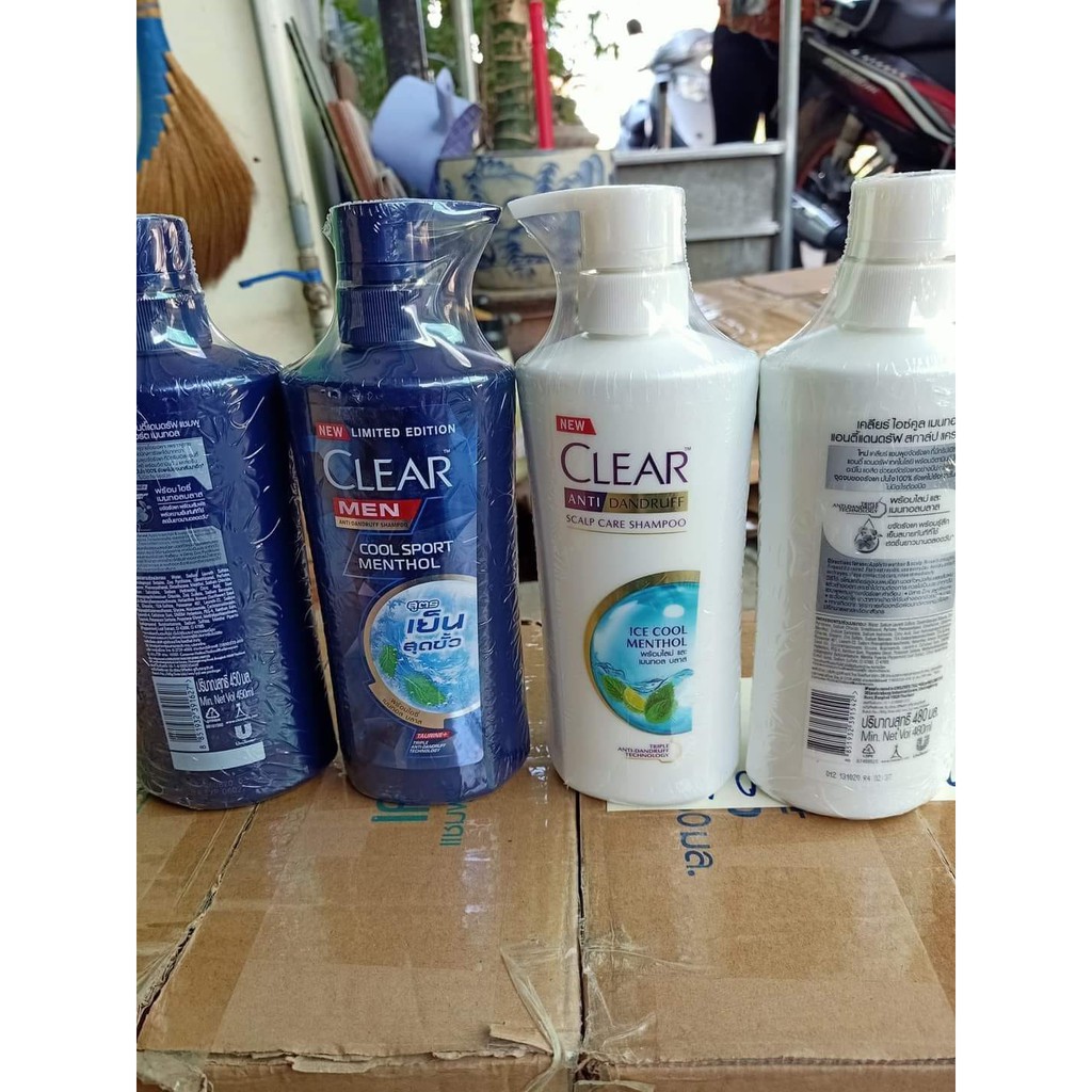 [Dầu gội giá sỉ]Dầu gội Clear Thái Lan