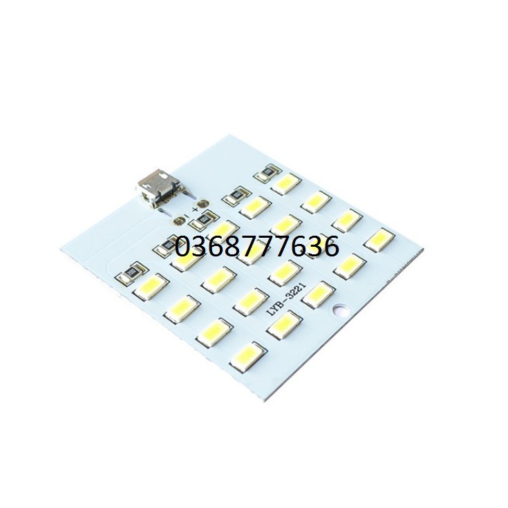 Đèn led siêu sáng 20 LED 5V Micro USB siêu tiết kiệm | BigBuy360 - bigbuy360.vn