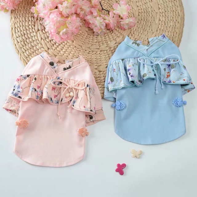 VÁY BÁNH BÈO XINH XINH DÀNH CHO CÁC BÉ THÚ CƯNG