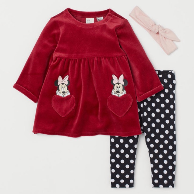 Set 3 món HM auth - có sẵn từ 6-9 đến 2-3Y