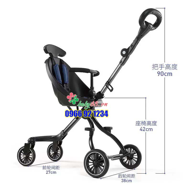 Xe đẩy gấp gọn Baobaohao V1 Only