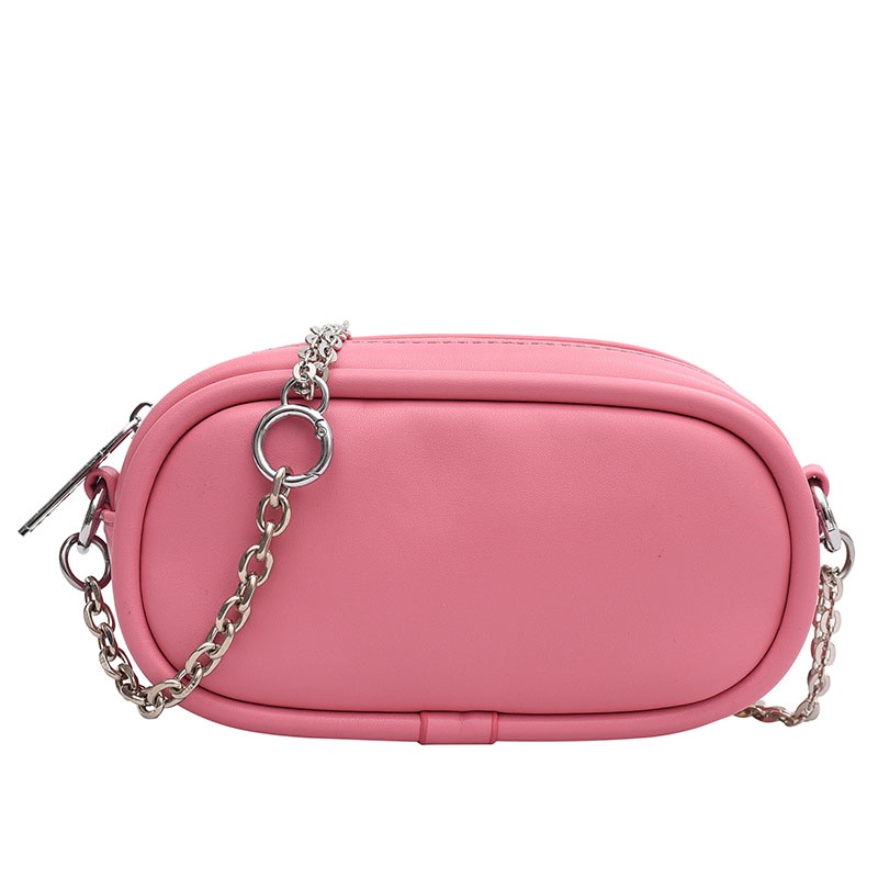 Túi đeo chéo vai IELGY màu kẹo đơn giản phối xích kết cấu đơn giản cho nữ