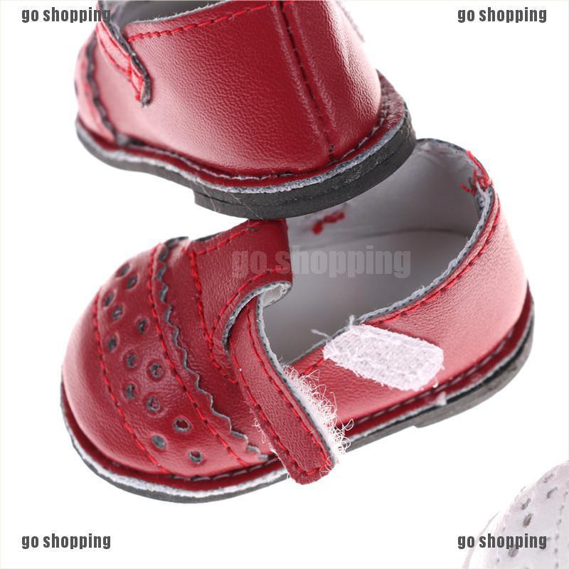 {go shopping}Cute Doll Shoes Adorable Party Ankle Strap PU Leather Shoes For 16'' Sharon Dolls Clothing Accessories