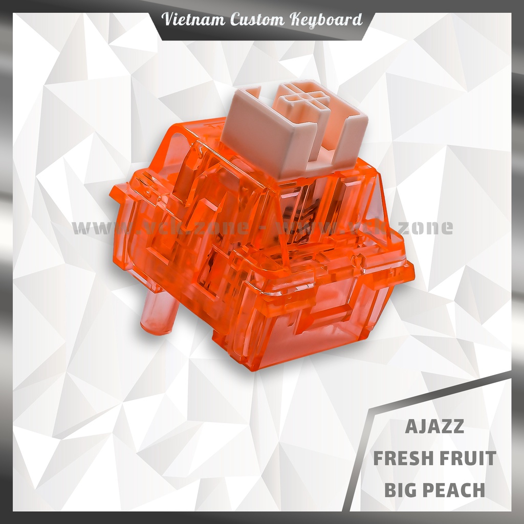 Ajazz Big Switch Fresh Fruit | The Medium Switch Clicky | Switch Sưu Tầm Kích Thước Lớn | Gateron Akko Cherry KTT | VCK