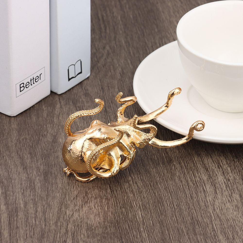 MYRONGVN Giá Đỡ Điện Thoại Bằng Kim Loại Hình Bạch Tuộc Sáng Tạo