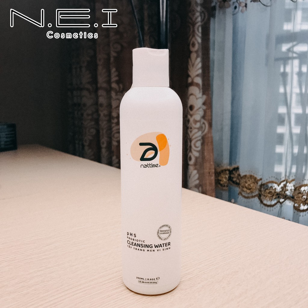 Nước tẩy trang Thuần chay Men vi sinh NATTIME - Tẩy trang lành tính - 250ml | BigBuy360 - bigbuy360.vn