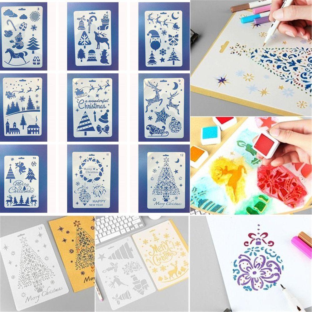 FOREVER Khuôn Mẫu Cắt Thẻ Trang Trí Tường DIY