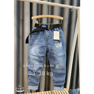 Quần bò bé trai size đại 28-40kg