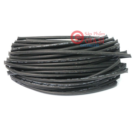 200 mét ống gen co nhiệt phi 3 - màu đen ❤️freeship❤️
