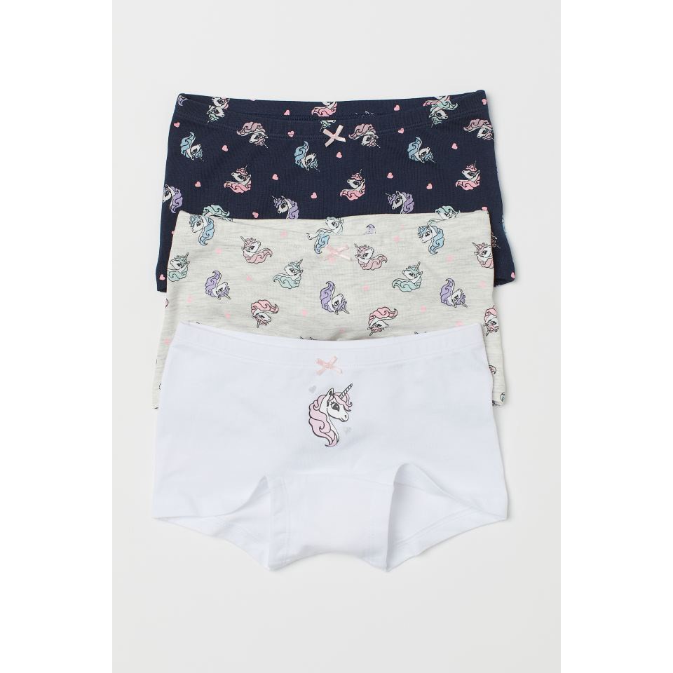 Set 3 quần chip đùi HM cho bé gái