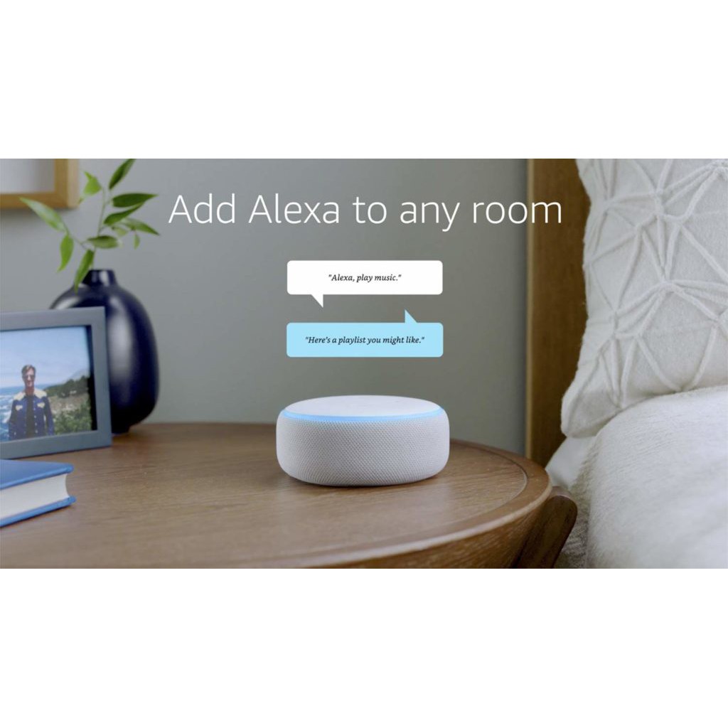 Loa thông minh tích hợp trợ lý ảo Alexa Amazon Echo Dot 3 - Sandstone