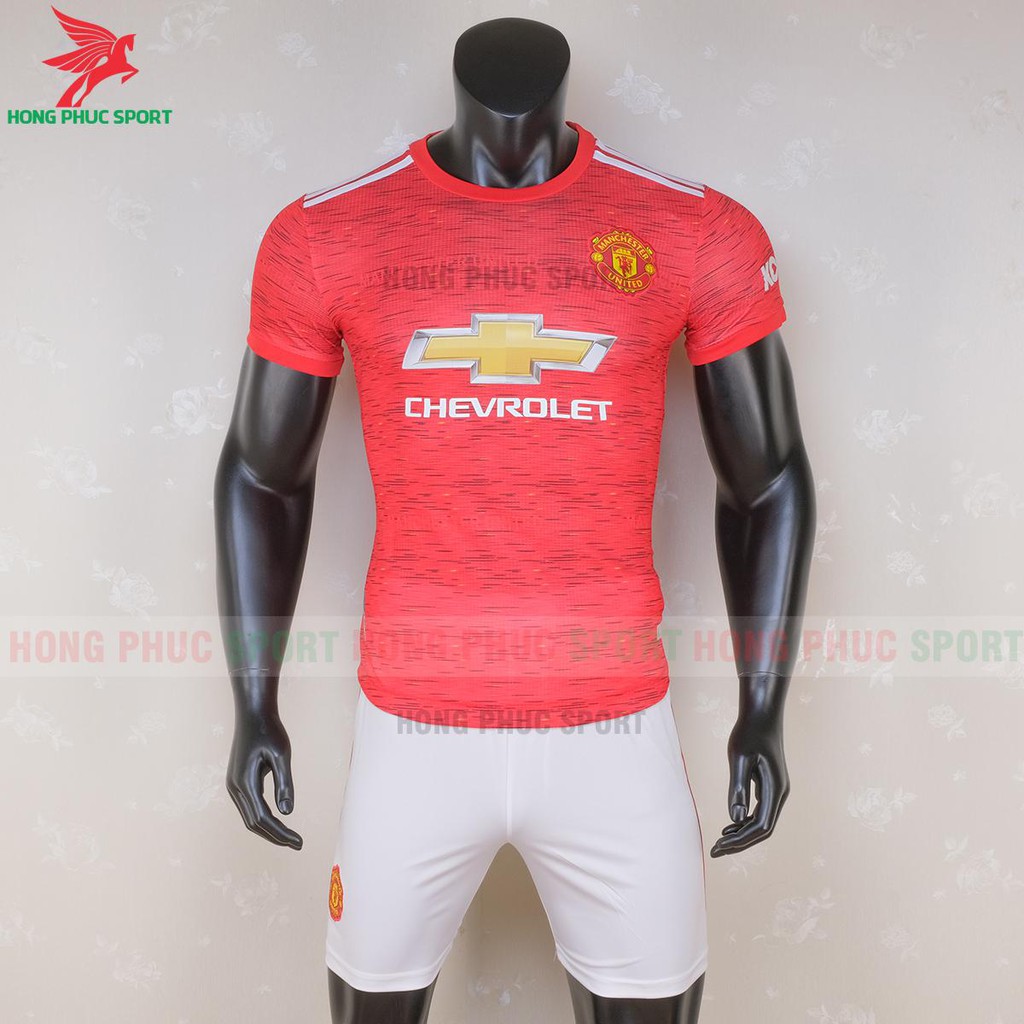 Bộ quần áo đá bóng đá banh thể thao nam Man United mùa giải 2020 2021 hàng cao cấp