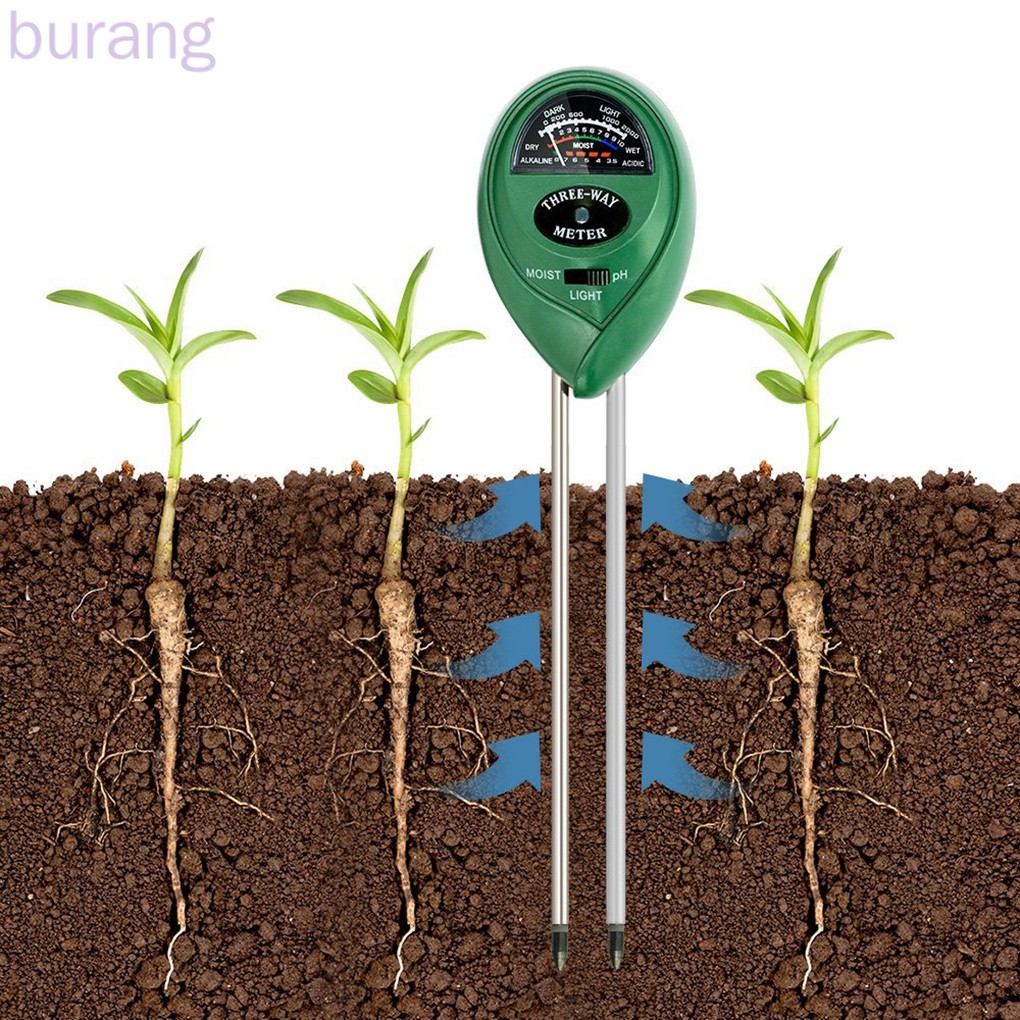 Thiết bị đo độ ph của đất 3 trong 1 tiện dụng