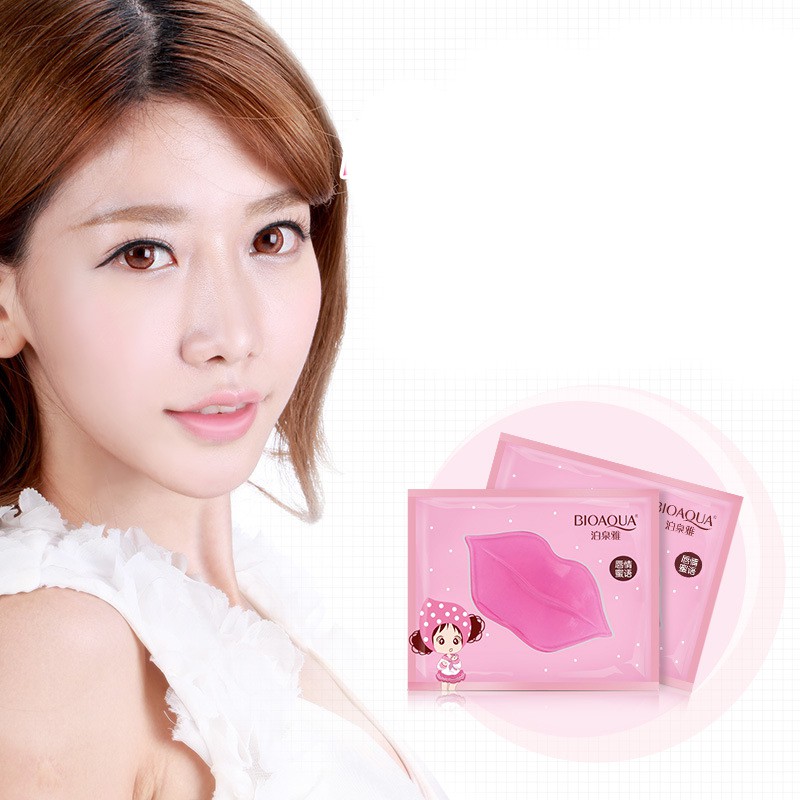 Mặt nạ môi nội địa Trung Bioaqua - Mặt nạ dưỡng môi collagen Molangshop | BigBuy360 - bigbuy360.vn