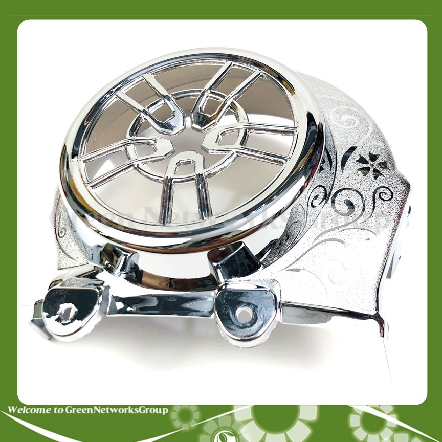 Ốp quạt gió Vision 2014-2019 mạ xi Niken Greennetworks