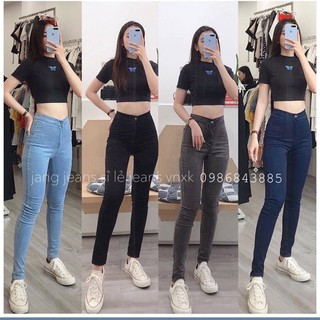 Quần skinny jeans vnxk , quần ôm jeans vnxk