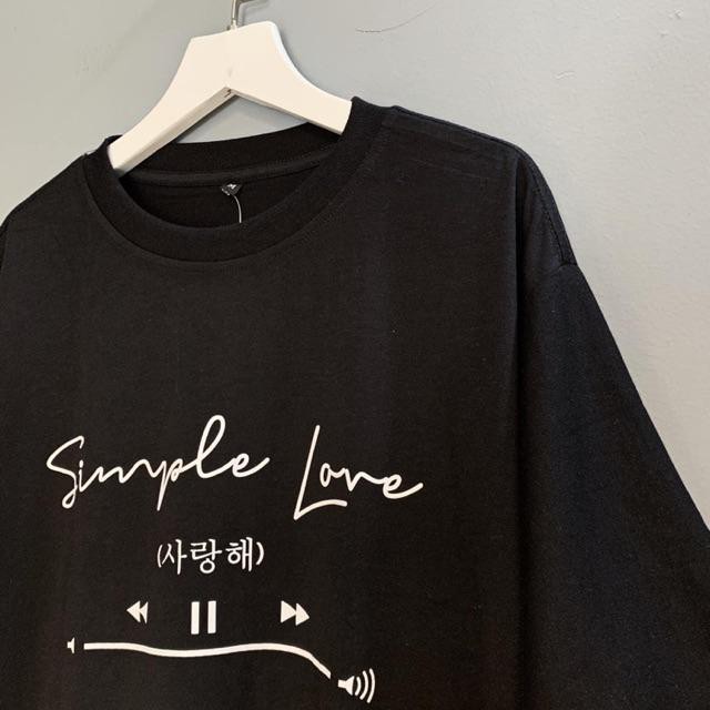 Áo thun phản quang Simple Love sỉ sll 50k ATPQ