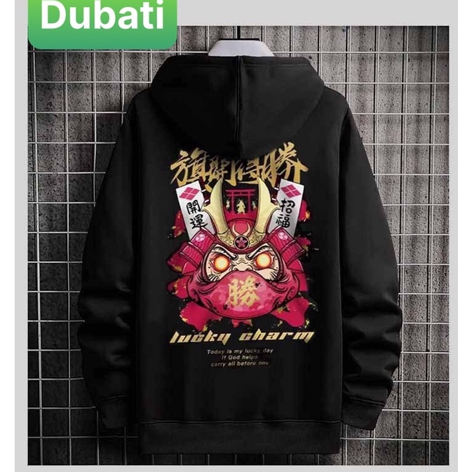 ÁO HOODIE NAM NỮ CHẤT NỈ QUỶ ONI SAMURAI TAY DÀI FROM RỘNG PHONG CÁCH NHẬT BẢN- DUBATI FASHION