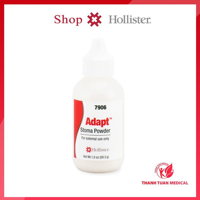 Bột chống loét hậu môn nhân tạo Hollister 7906  - Giúp hút ẩm trên vùng da bị tổn thương, làm lành vết thương