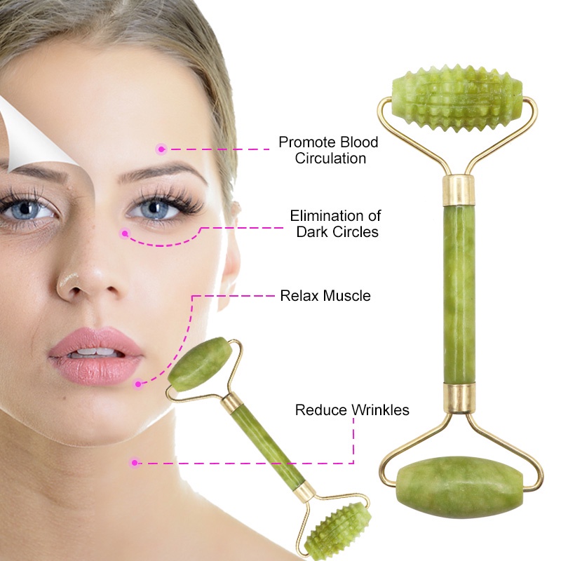 Cây lăn mát xa mặt/ cơ thể Suolaer chăm sóc da tiện dụng