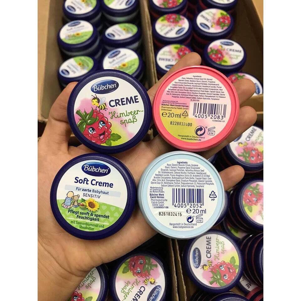 Kem dưỡng ẩm Bubchen 20ml - nội địa Đức