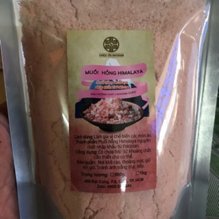 Muối HIMALAYA GÓI 500g
