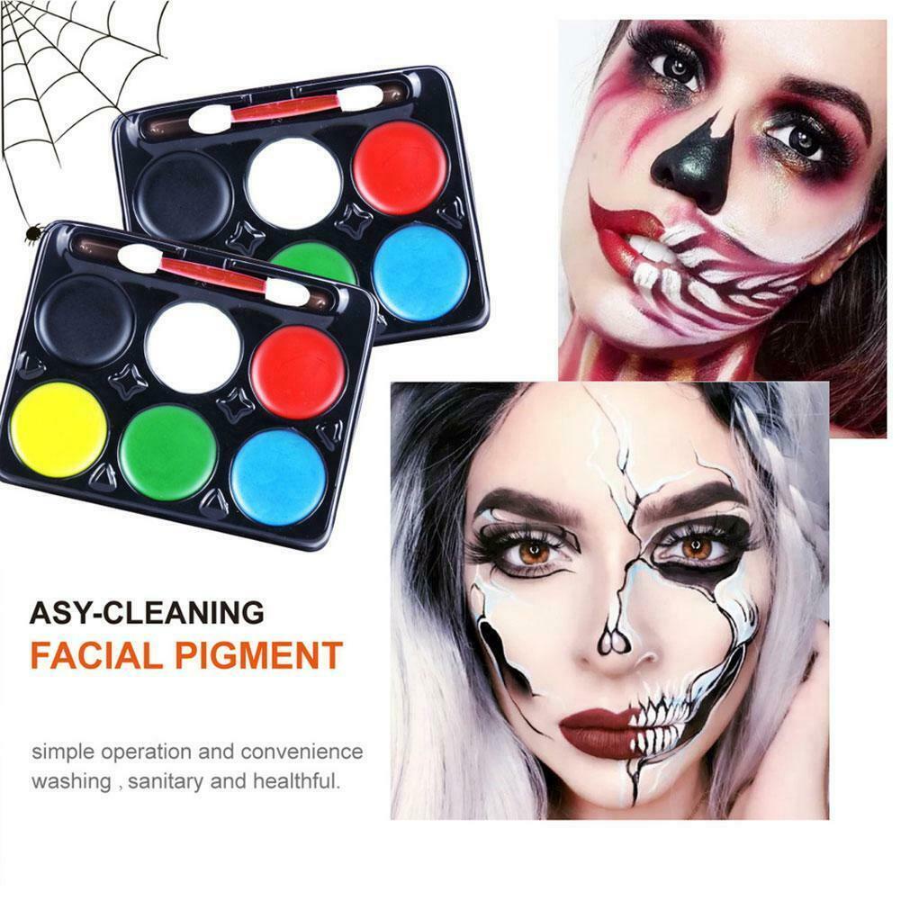 Halloween face painting face color children's face body multi-specification washable magic set M5C5