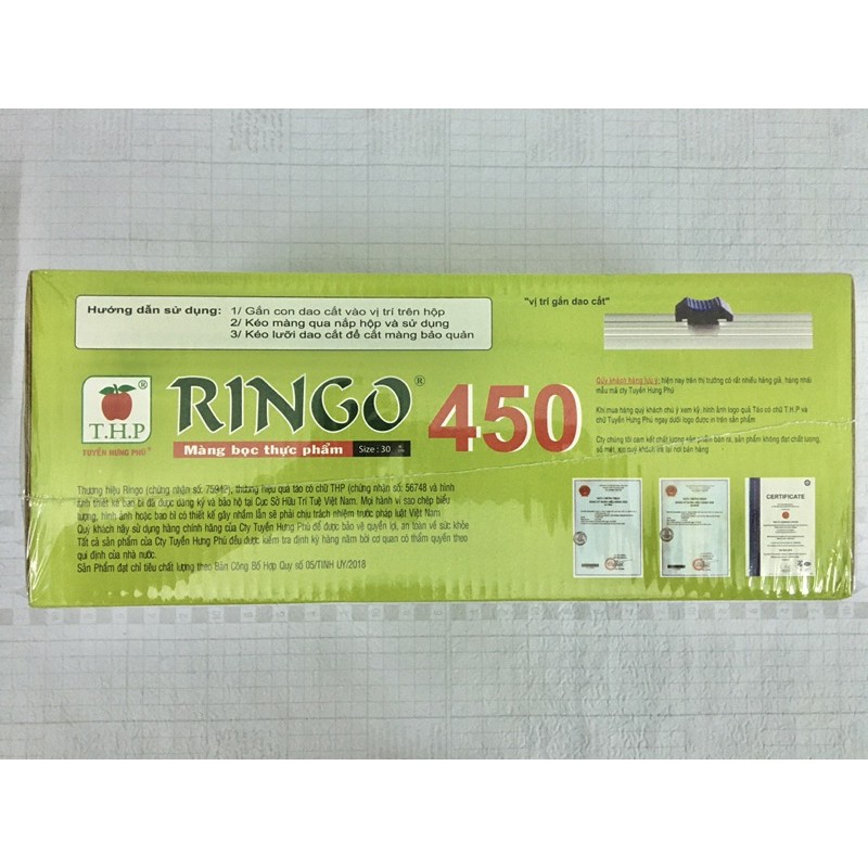 Màng bọc thực phẩm Ringo 450