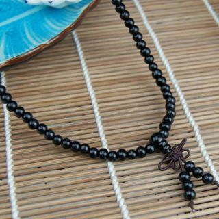 Vòng Chuỗi 108 Hạt Gỗ Phật - 6Ly Bình An