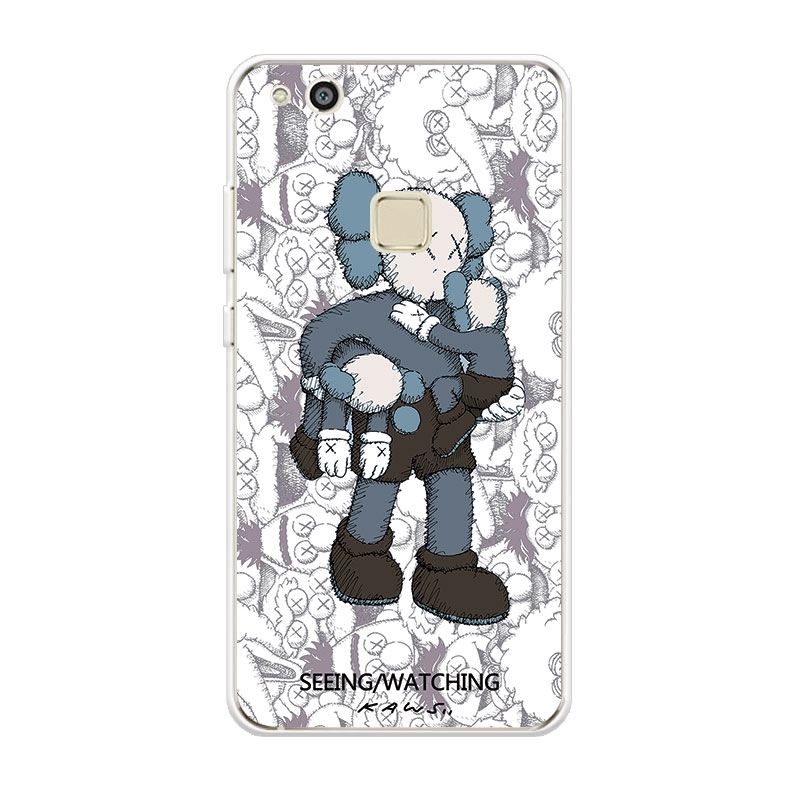 Ốp Lưng Huawei P8 P9 P10 Lite TPU mềm Case KAWS