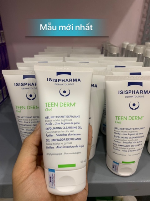 RỬA MẶT ISIS PHARMA Teen Derm Gel 150ml - NEW