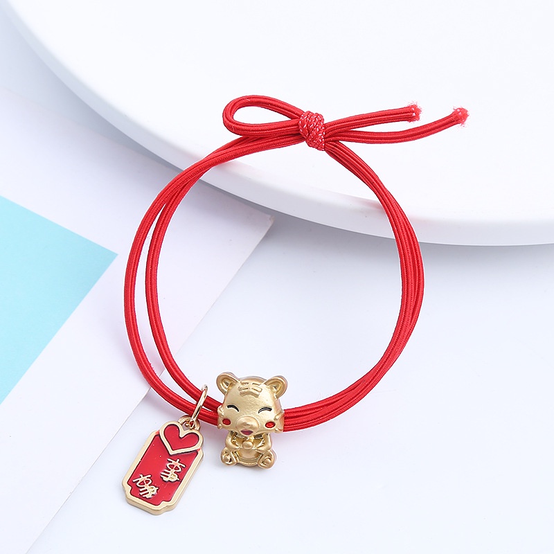 Dây Buộc Tóc Cao Su Co Giãn Đính Nơ Cỡ Nhỏ Thời Trang 2022