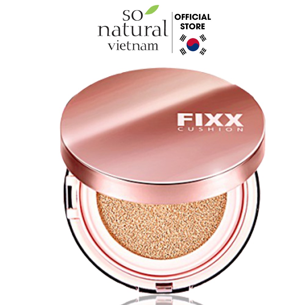 Phấn Nước Trang Điểm Lâu Trôi Glow Fixx Cushion SPF50+ / PA++++ So Natural Hàn Quốc