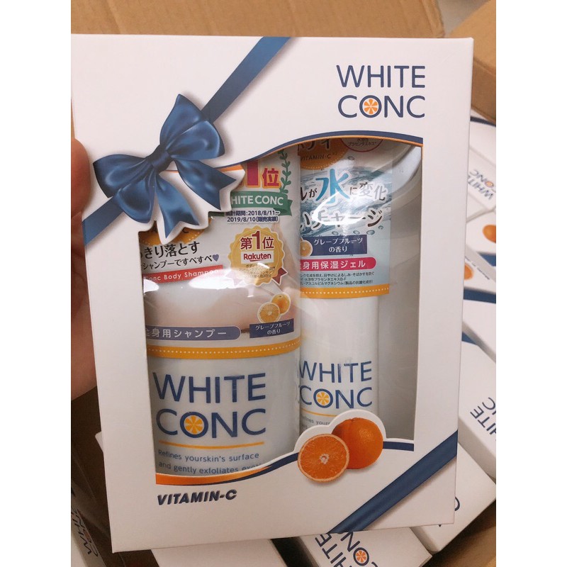 Set quà tặng dưỡng trắng da White Conc  Nhật bản