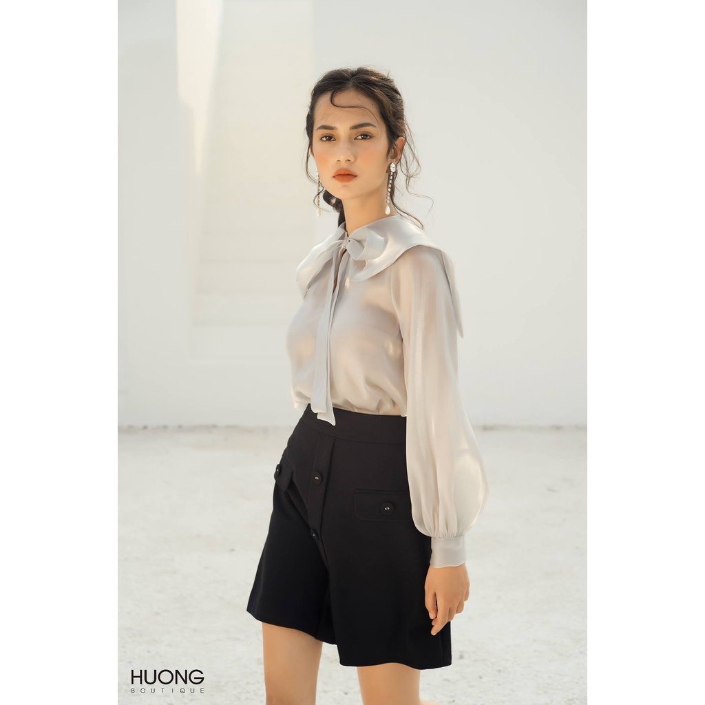 Chân váy chữ A đính cúc HUONG BOUTIQUE BSZ06