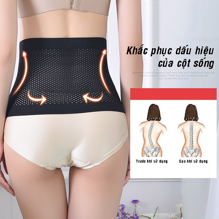 Gen nịt bụng định hình eo thon The Ladies, đai nịt bụng chống cuộn giảm mỡ | BigBuy360 - bigbuy360.vn