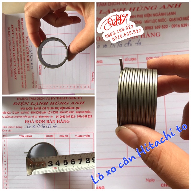 Lò xo côn máy giặt Hitachi-toshiba-LG - sanyo-pana