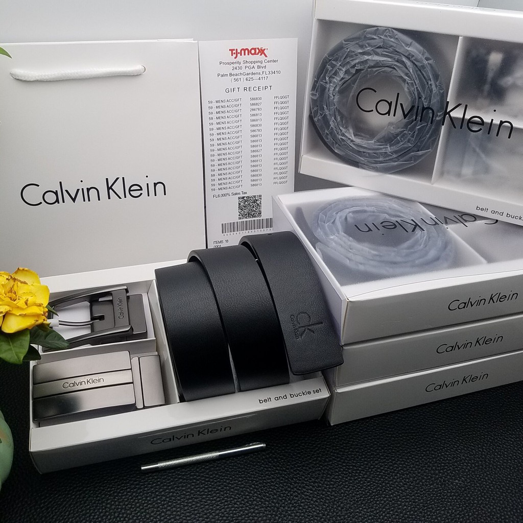 Thắt Lưng Calvin Klein CK * Chính Hãng * Thắt Lưng Thời Trang Cho Nam