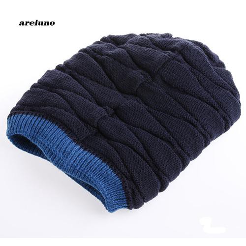 Mũ len giữ ấm phong cách hiphop kích thước 22cm x 21cm dành cho nam giới