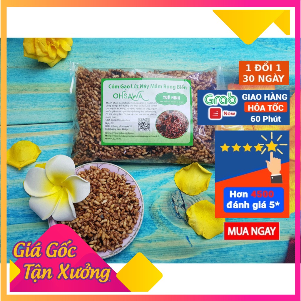 Cơm gạo lứt rong biển OSAWA 100gr Tuệ Minh