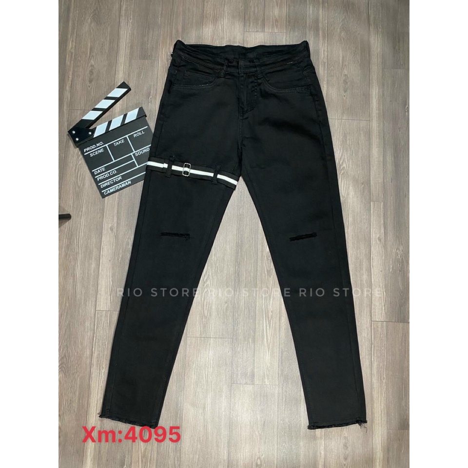 QUẦN JEANS NAM QUẦN BÒ NAM MỚI V4095