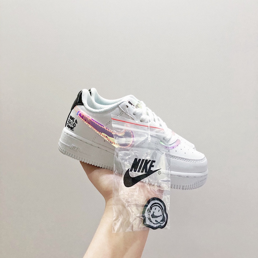 87 * Hàng Có Sẵn * Giày Thể Thao Nike Air Force Số 1 Cổ Thấp Buộc Dây Thời Trang Cho Bé