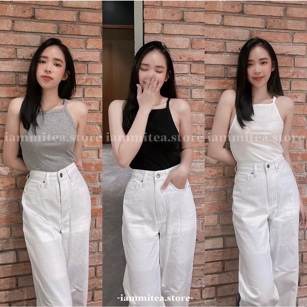 Áo khoét nách must have nhà Iammitea freesize